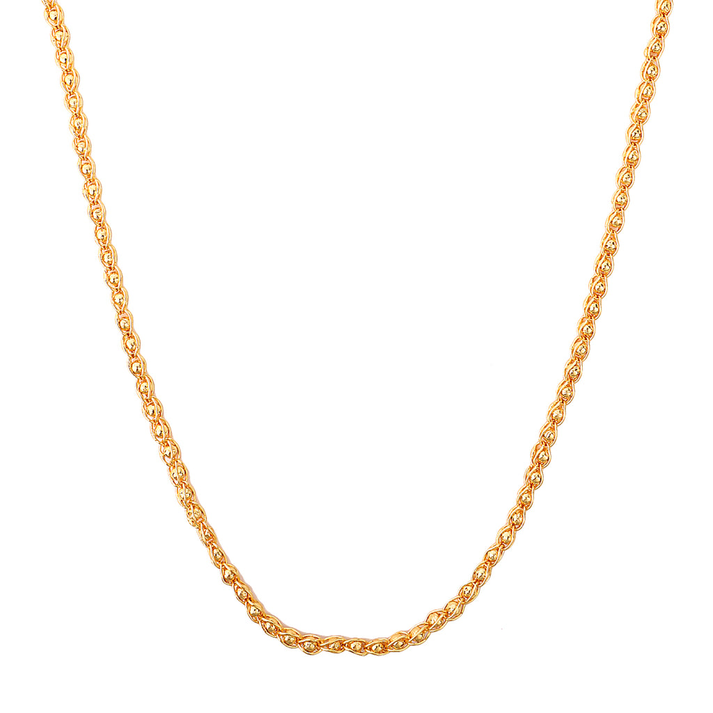 Minimalist Gold-Plated Long Link Chain