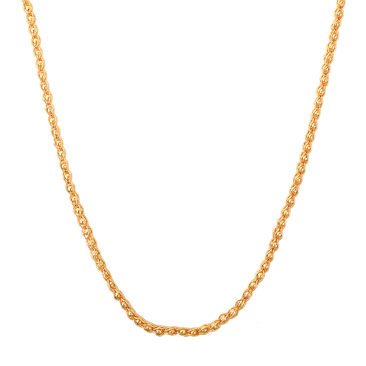 Minimalist Gold-Plated Long Link Chain