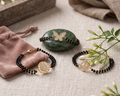 Elegant Gold-Plated Mangalsutra-Style Wraparound Charm Bracelet (Set of 3)